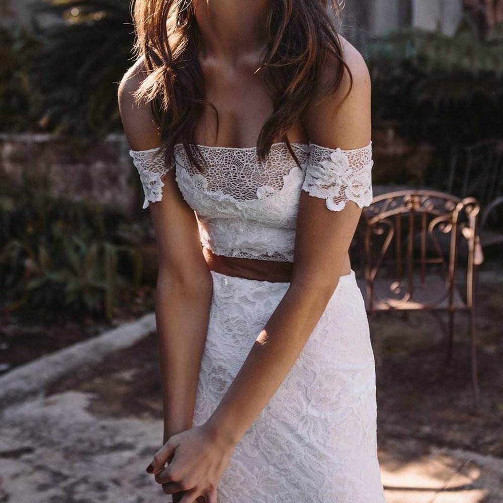 Grace Loves Lace - Saffi Crop Top - XS